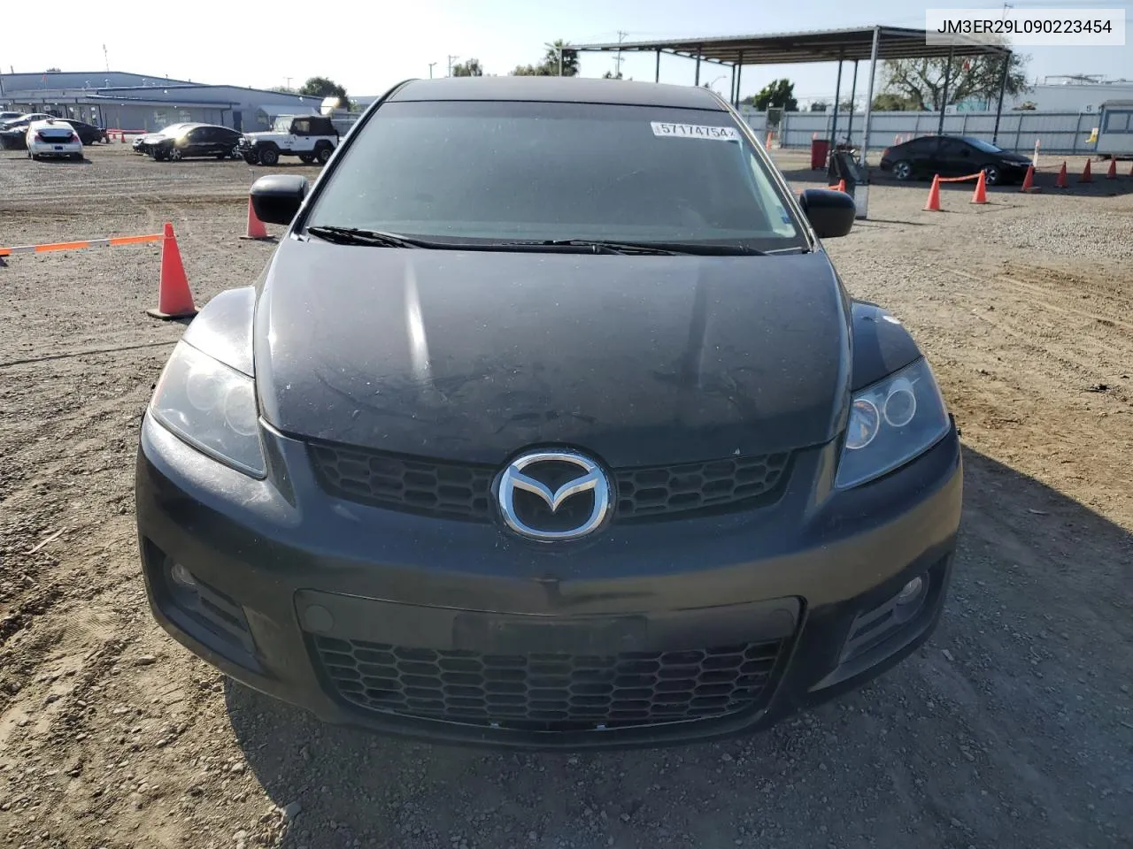 2009 Mazda Cx-7 VIN: JM3ER29L090223454 Lot: 57174754