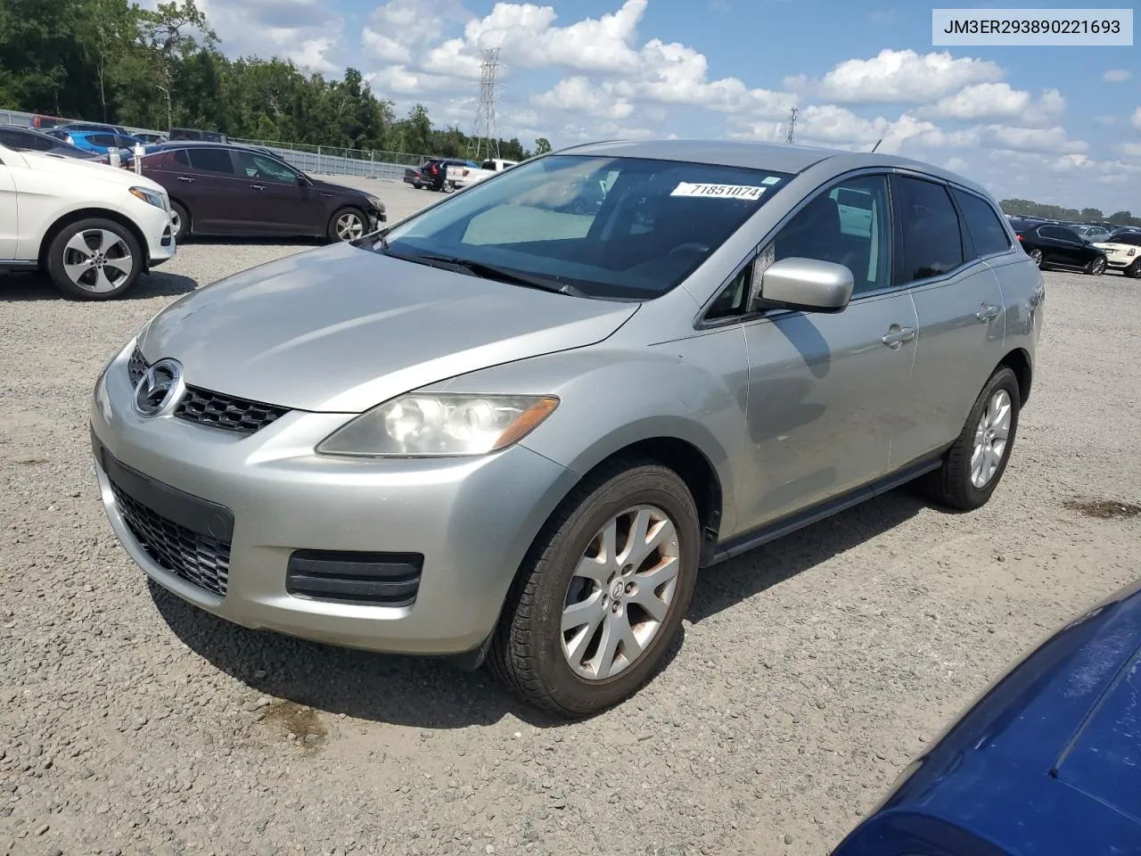 2009 Mazda Cx-7 VIN: JM3ER293890221693 Lot: 71851074