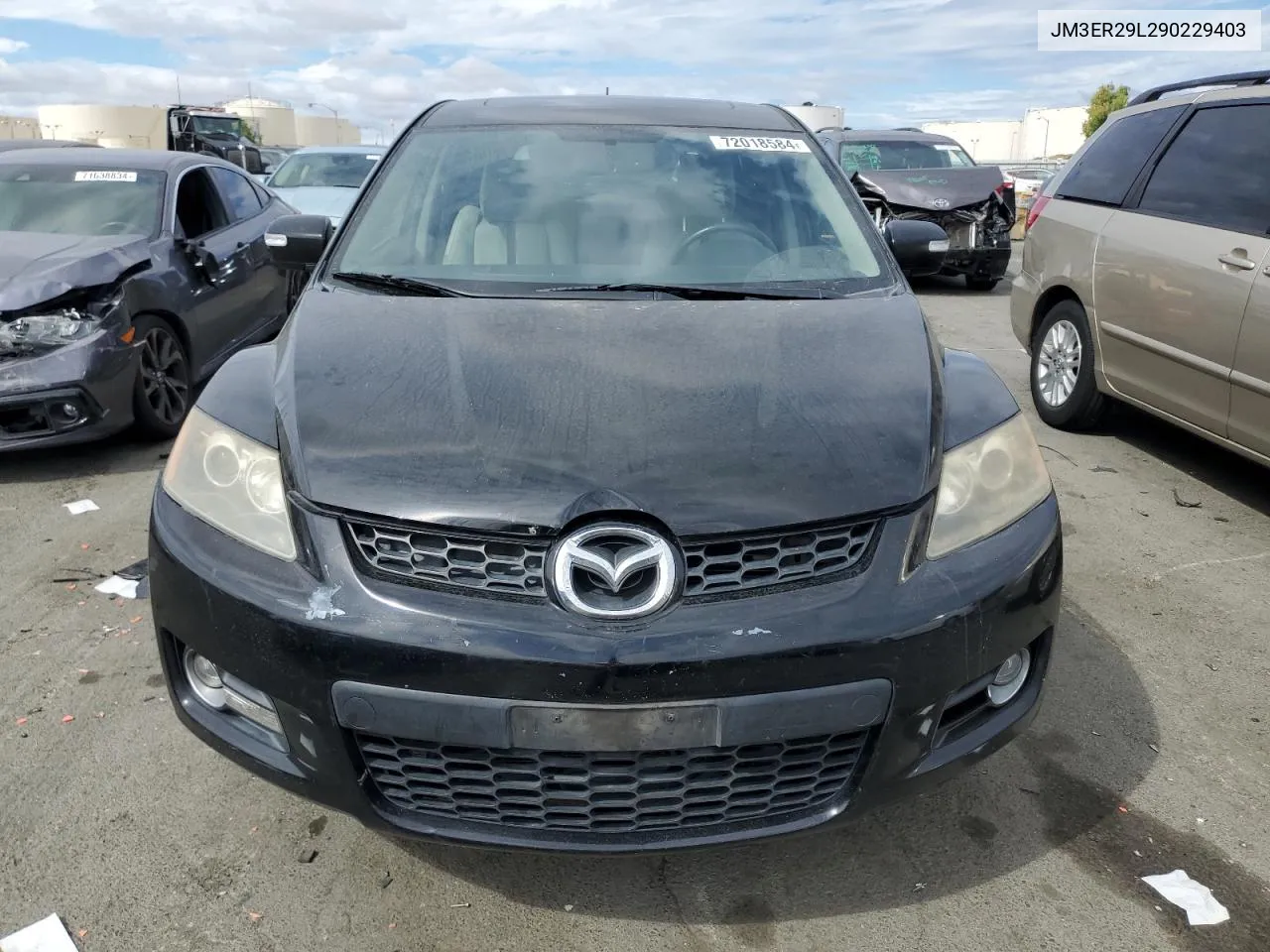 2009 Mazda Cx-7 VIN: JM3ER29L290229403 Lot: 72018584