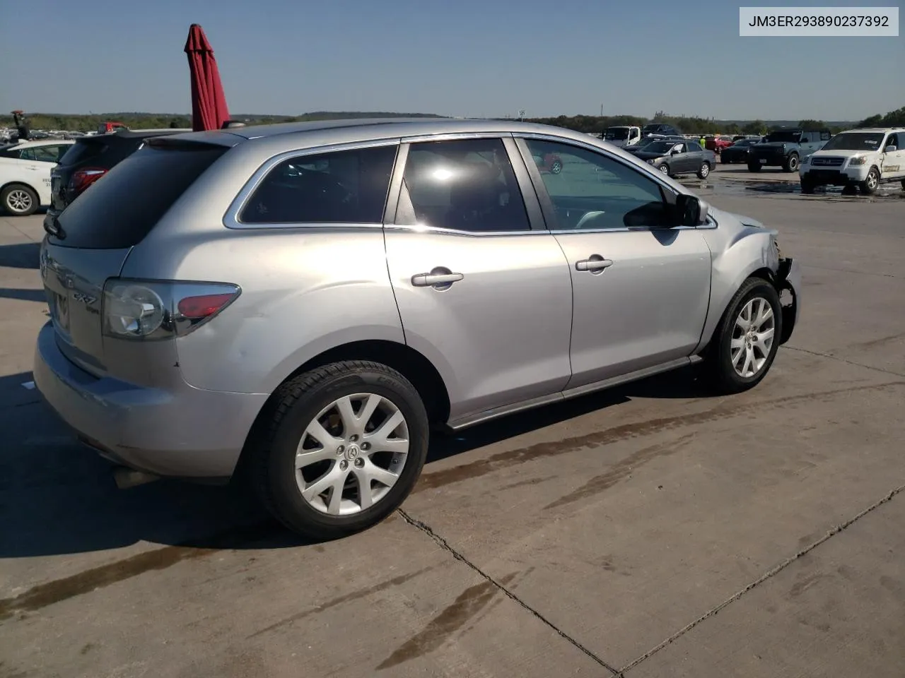 2009 Mazda Cx-7 VIN: JM3ER293890237392 Lot: 75257534