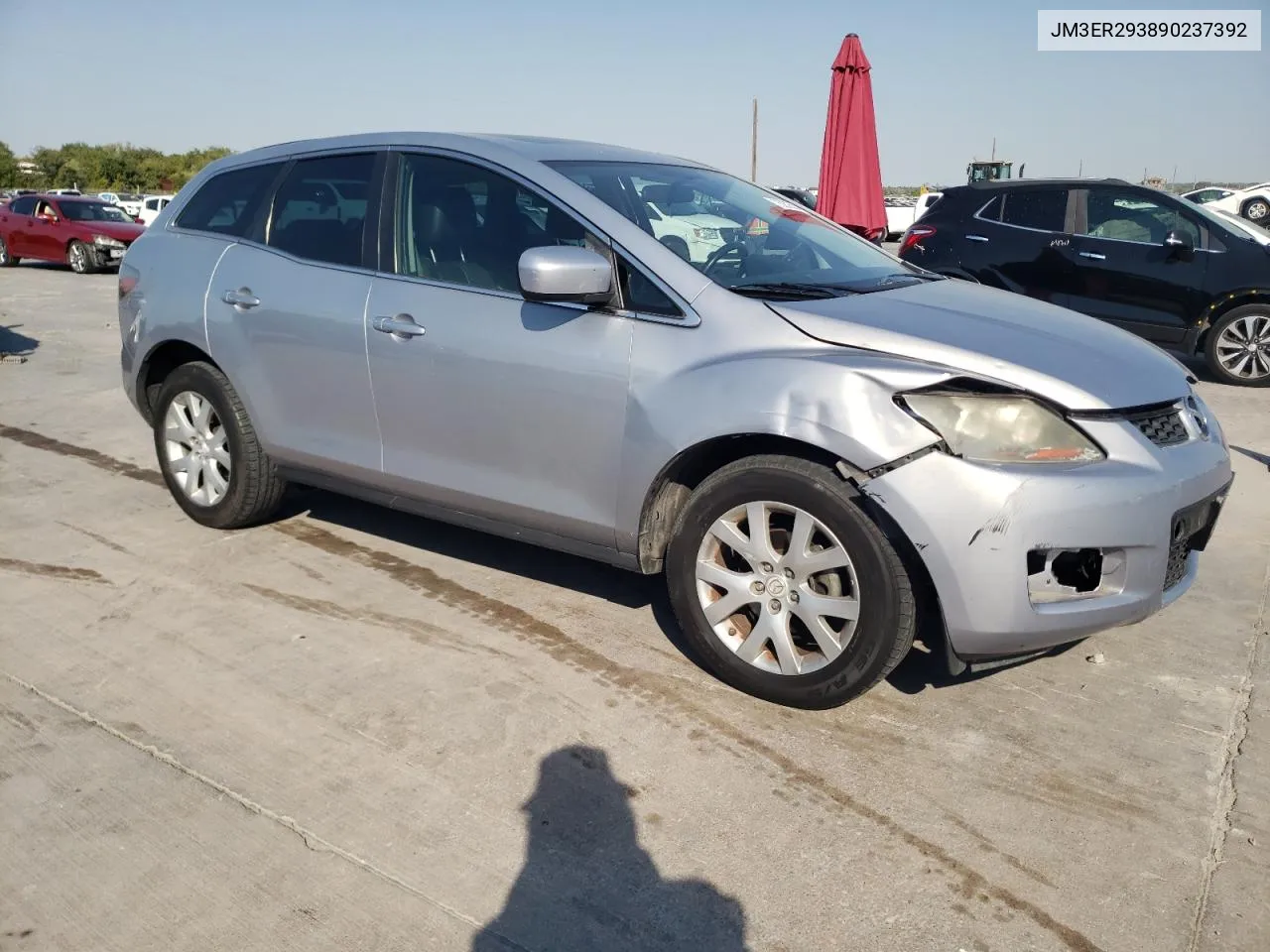 2009 Mazda Cx-7 VIN: JM3ER293890237392 Lot: 75257534