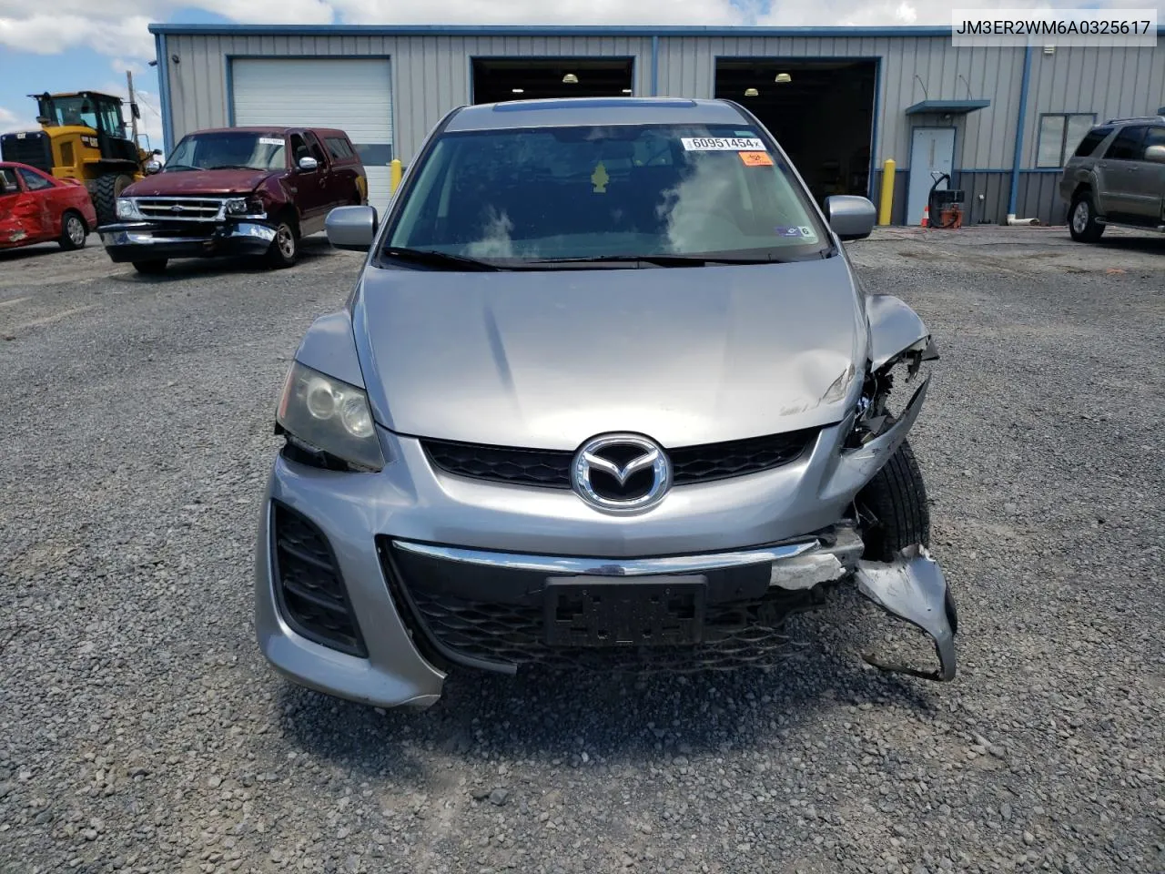 2010 Mazda Cx-7 VIN: JM3ER2WM6A0325617 Lot: 60951454