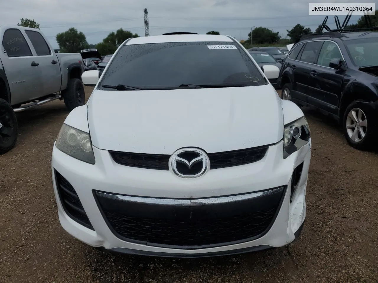 2010 Mazda Cx-7 VIN: JM3ER4WL1A0310364 Lot: 67171664