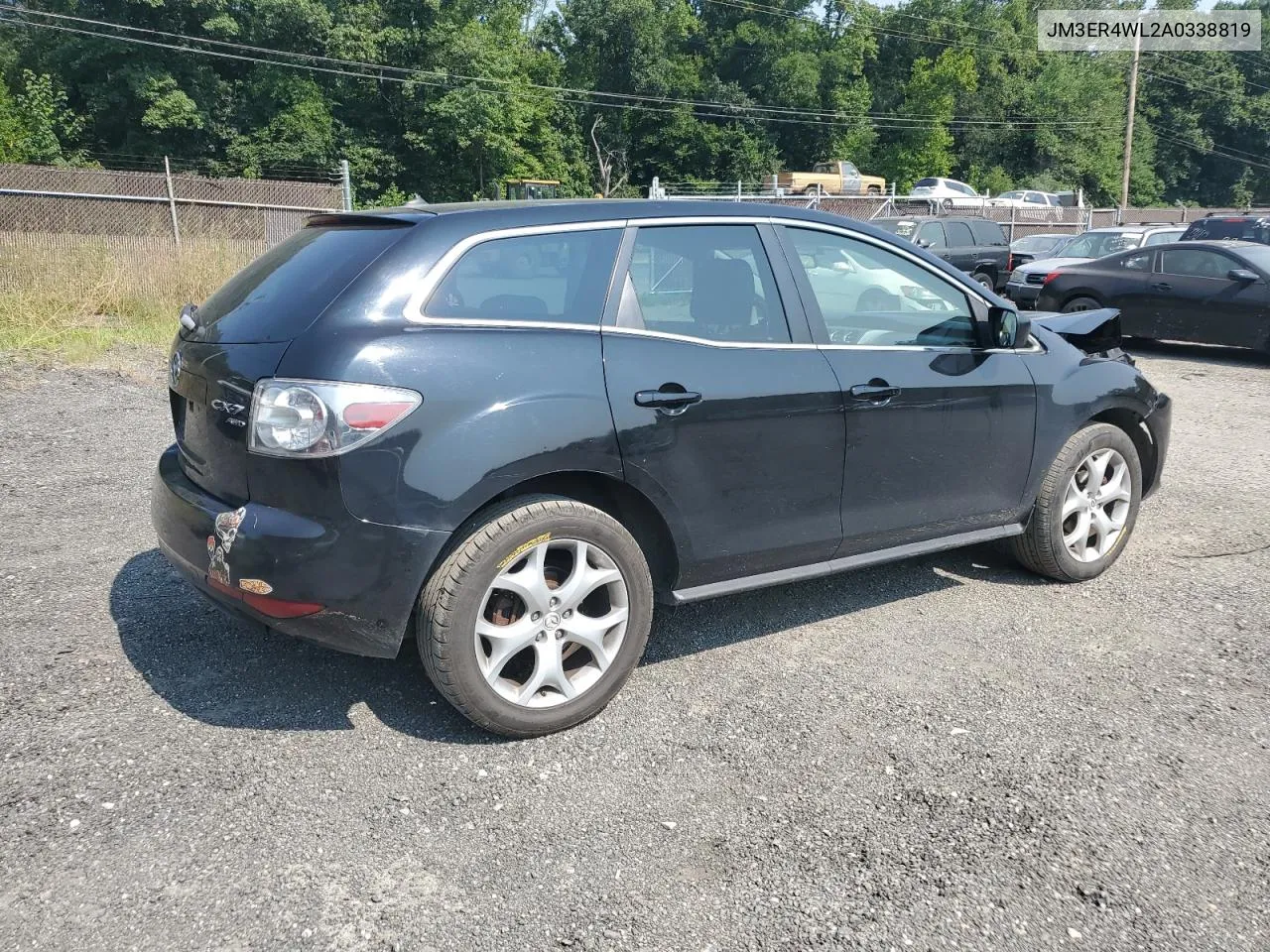 2010 Mazda Cx-7 VIN: JM3ER4WL2A0338819 Lot: 67637894