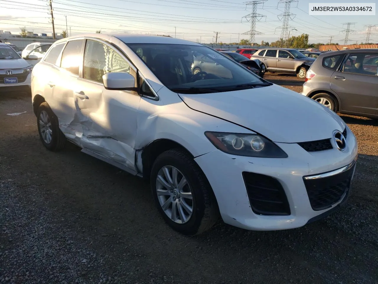 2010 Mazda Cx-7 VIN: JM3ER2W53A0334672 Lot: 72083774