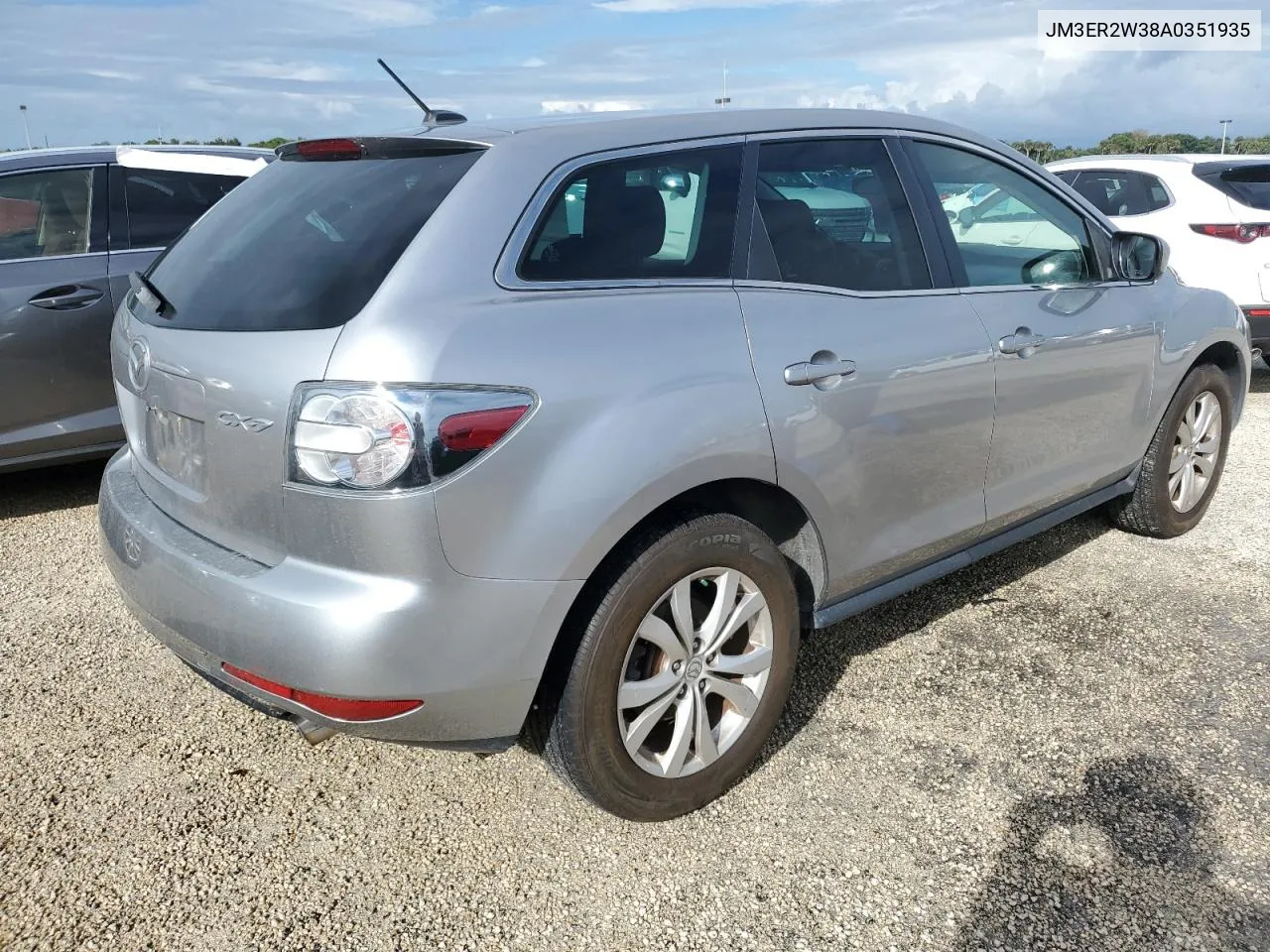 2010 Mazda Cx-7 VIN: JM3ER2W38A0351935 Lot: 74213024