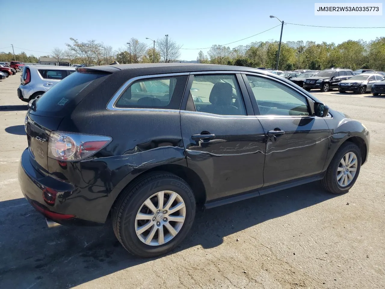 2010 Mazda Cx-7 VIN: JM3ER2W53A0335773 Lot: 74605894