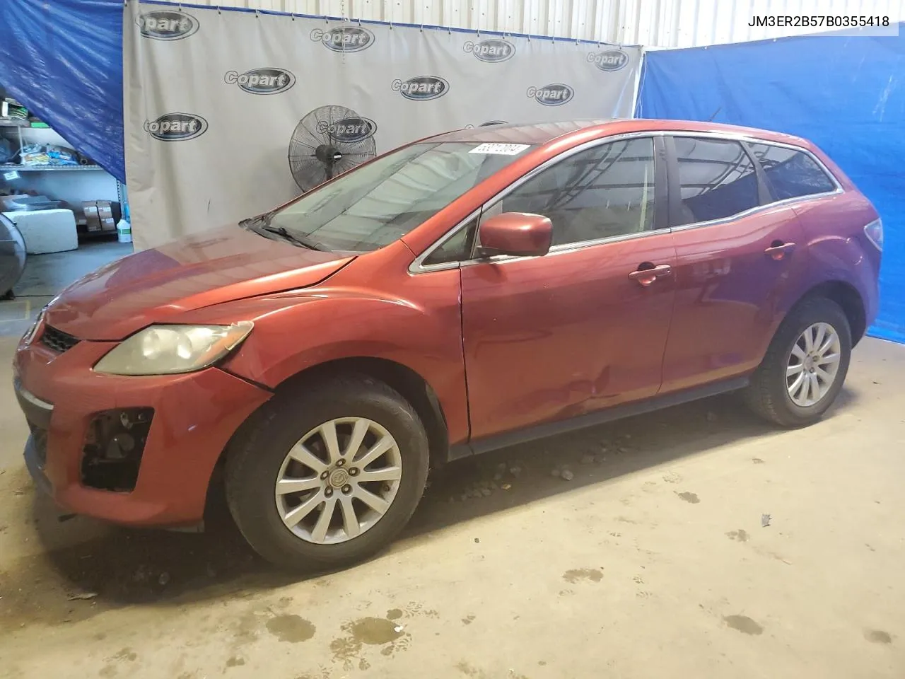 JM3ER2B57B0355418 2011 Mazda Cx-7