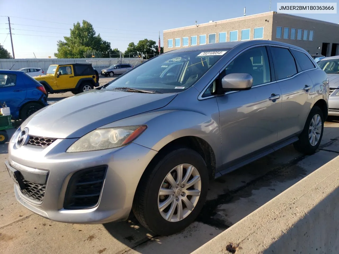 2011 Mazda Cx-7 VIN: JM3ER2BM1B0363666 Lot: 70310054