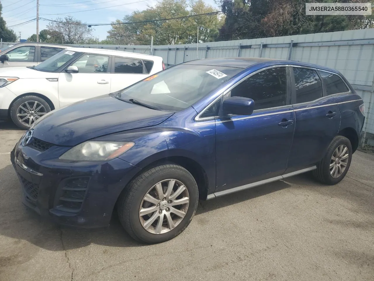 2011 Mazda Cx-7 VIN: JM3ER2A58B0365540 Lot: 72045974