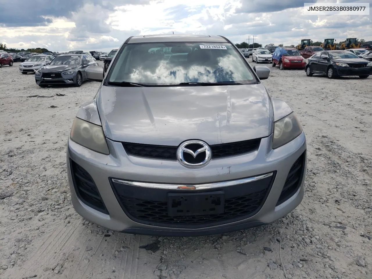 2011 Mazda Cx-7 VIN: JM3ER2B53B0380977 Lot: 72218524