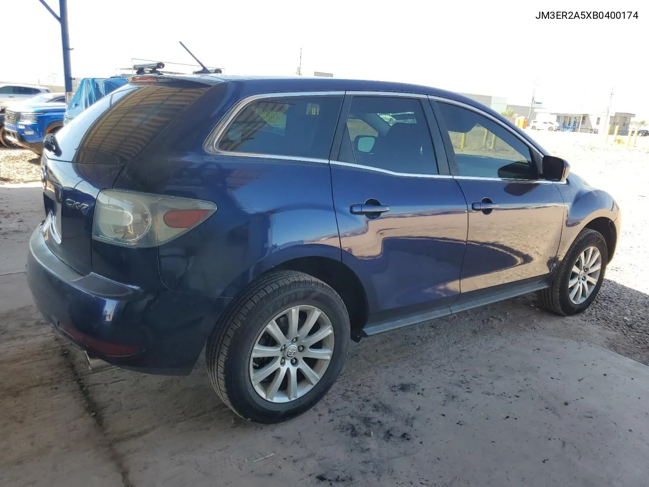 2011 Mazda Cx-7 VIN: JM3ER2A5XB0400174 Lot: 72573644