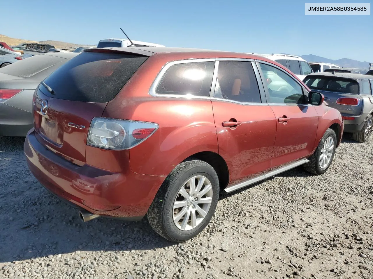 JM3ER2A58B0354585 2011 Mazda Cx-7