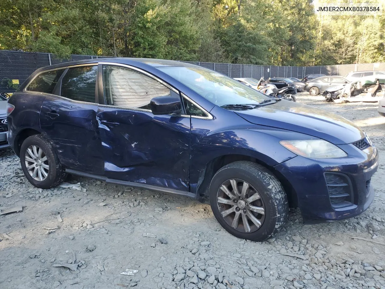 2011 Mazda Cx-7 VIN: JM3ER2CMXB0378584 Lot: 75215414