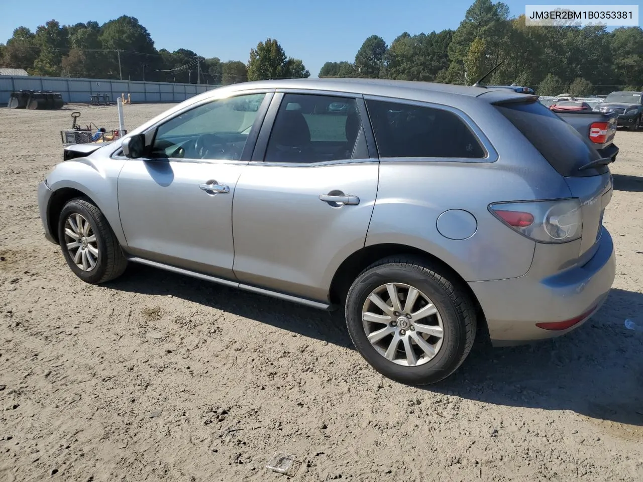 2011 Mazda Cx-7 VIN: JM3ER2BM1B0353381 Lot: 77129414