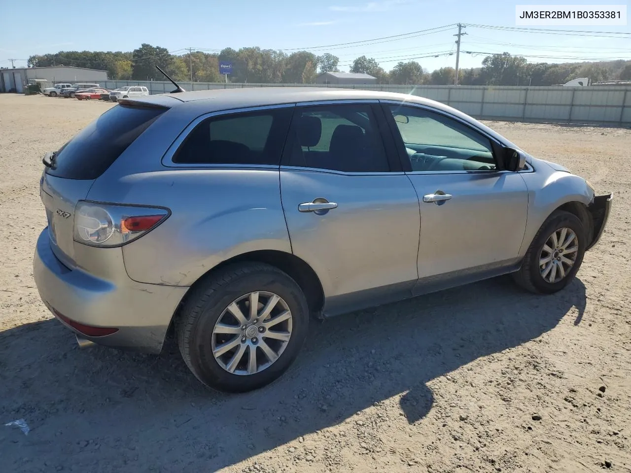 2011 Mazda Cx-7 VIN: JM3ER2BM1B0353381 Lot: 77129414