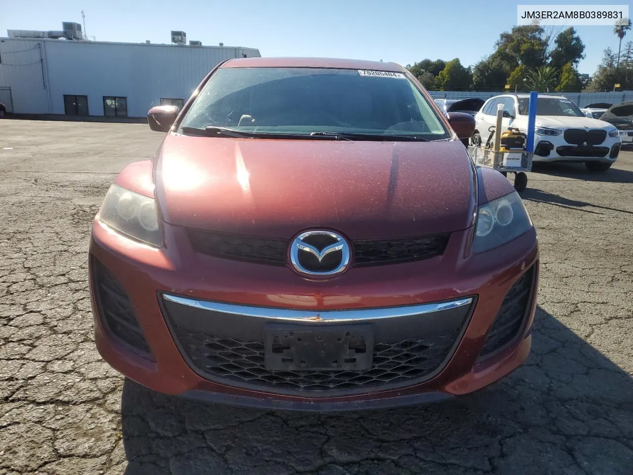 2011 Mazda Cx-7 VIN: JM3ER2AM8B0389831 Lot: 78205404