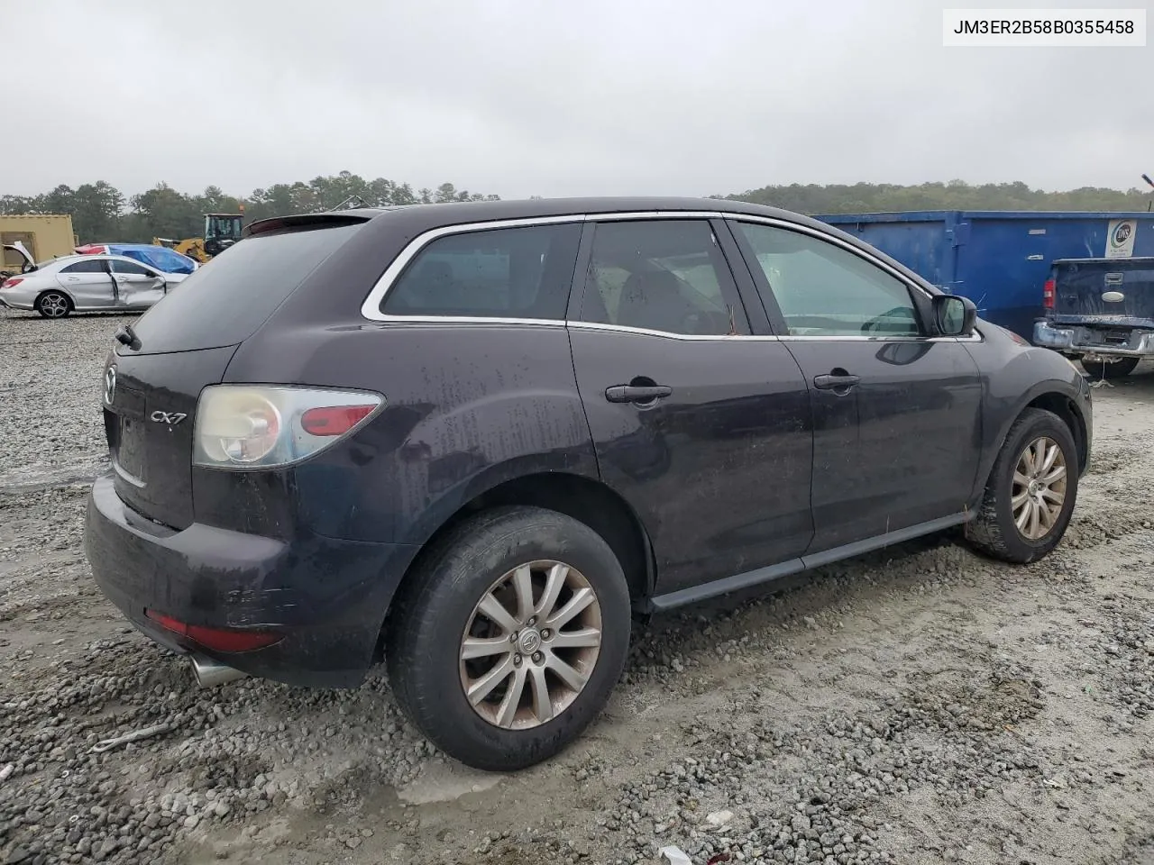 2011 Mazda Cx-7 VIN: JM3ER2B58B0355458 Lot: 79635434