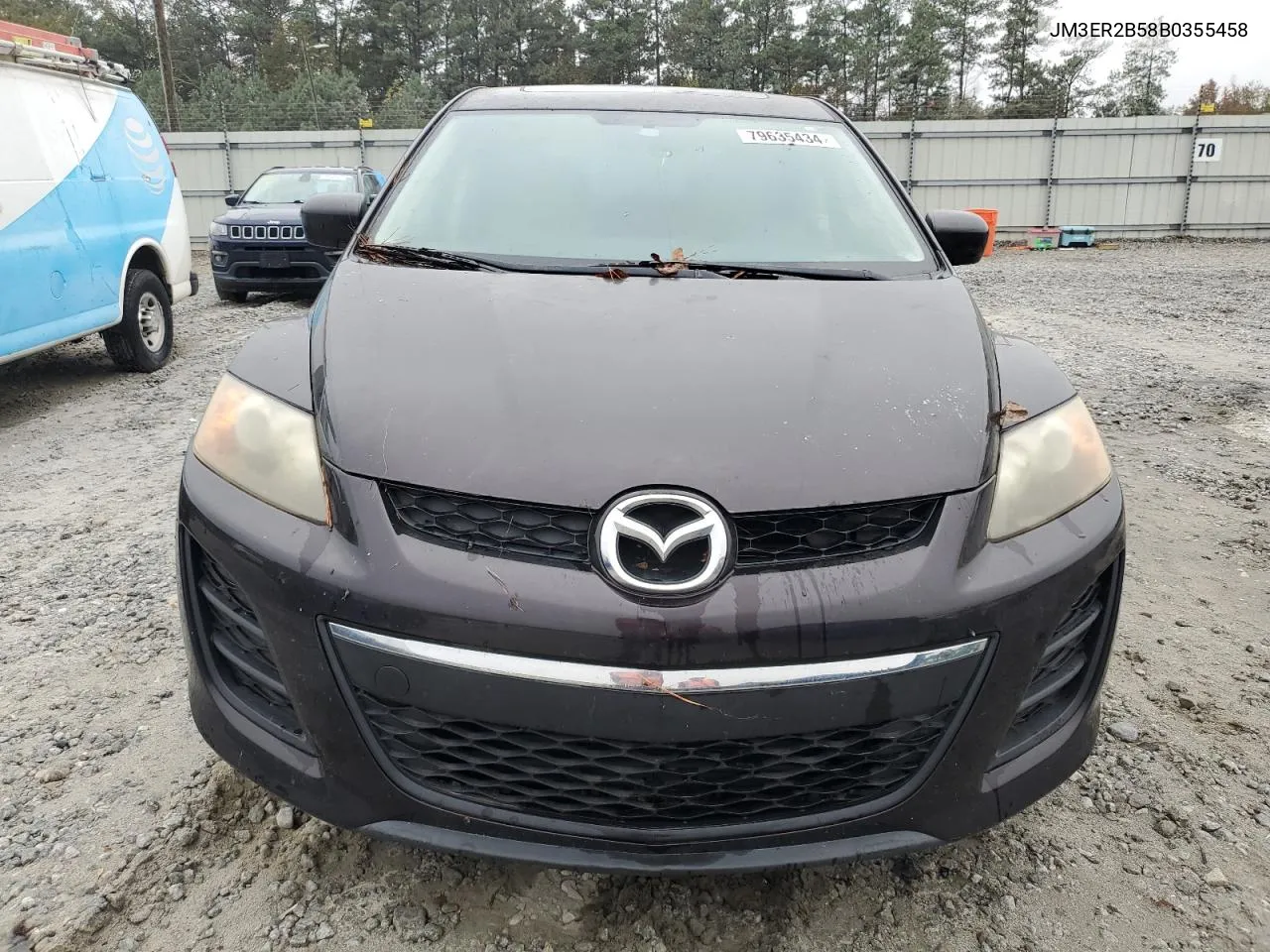 2011 Mazda Cx-7 VIN: JM3ER2B58B0355458 Lot: 79635434