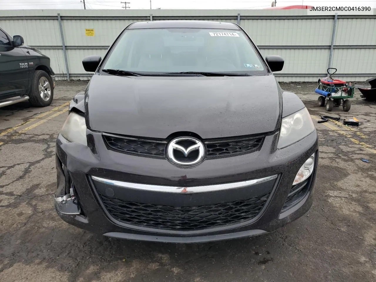 2012 Mazda Cx-7 VIN: JM3ER2CM0C0416390 Lot: 72174714