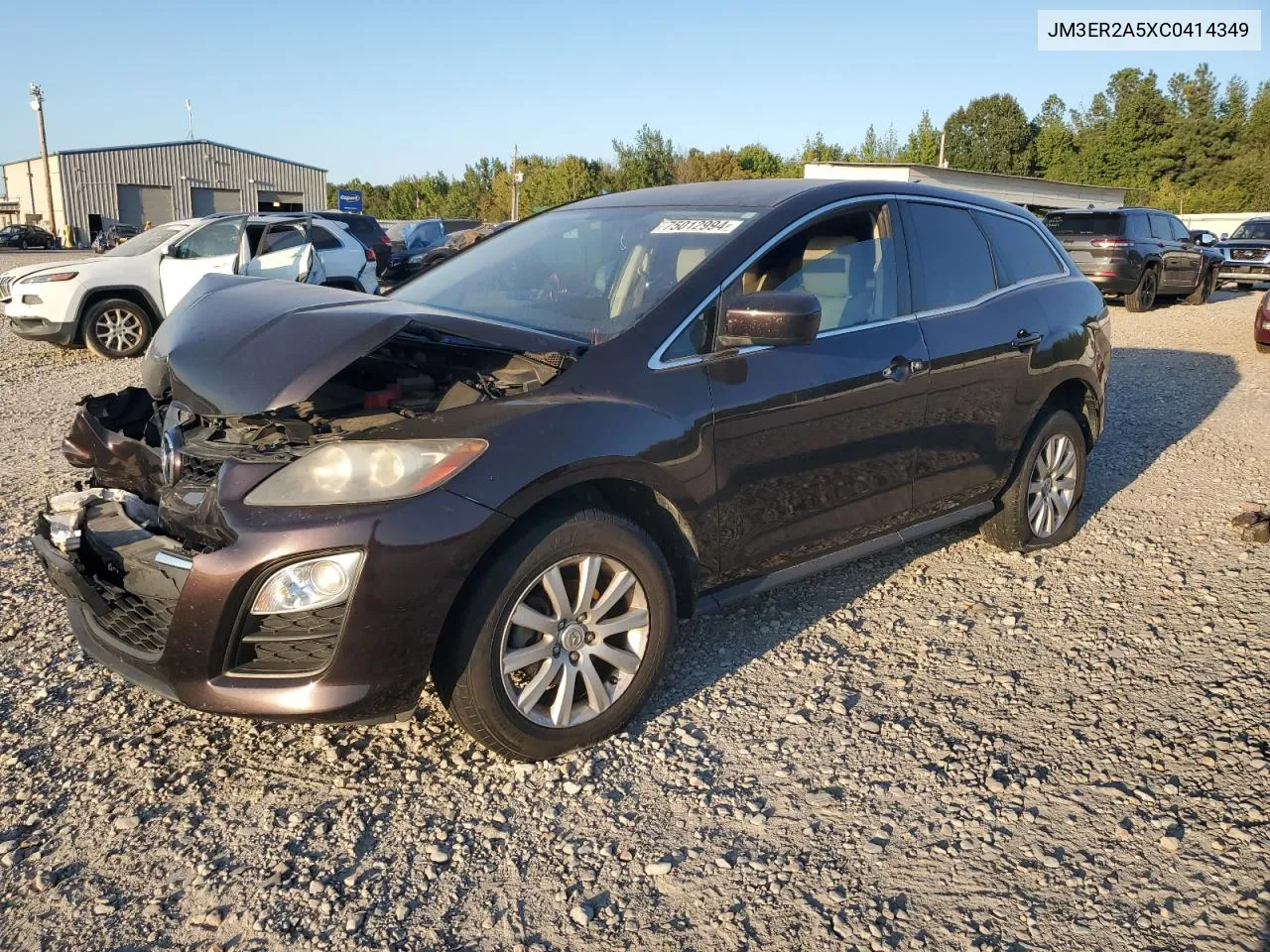 2012 Mazda Cx-7 VIN: JM3ER2A5XC0414349 Lot: 75012994