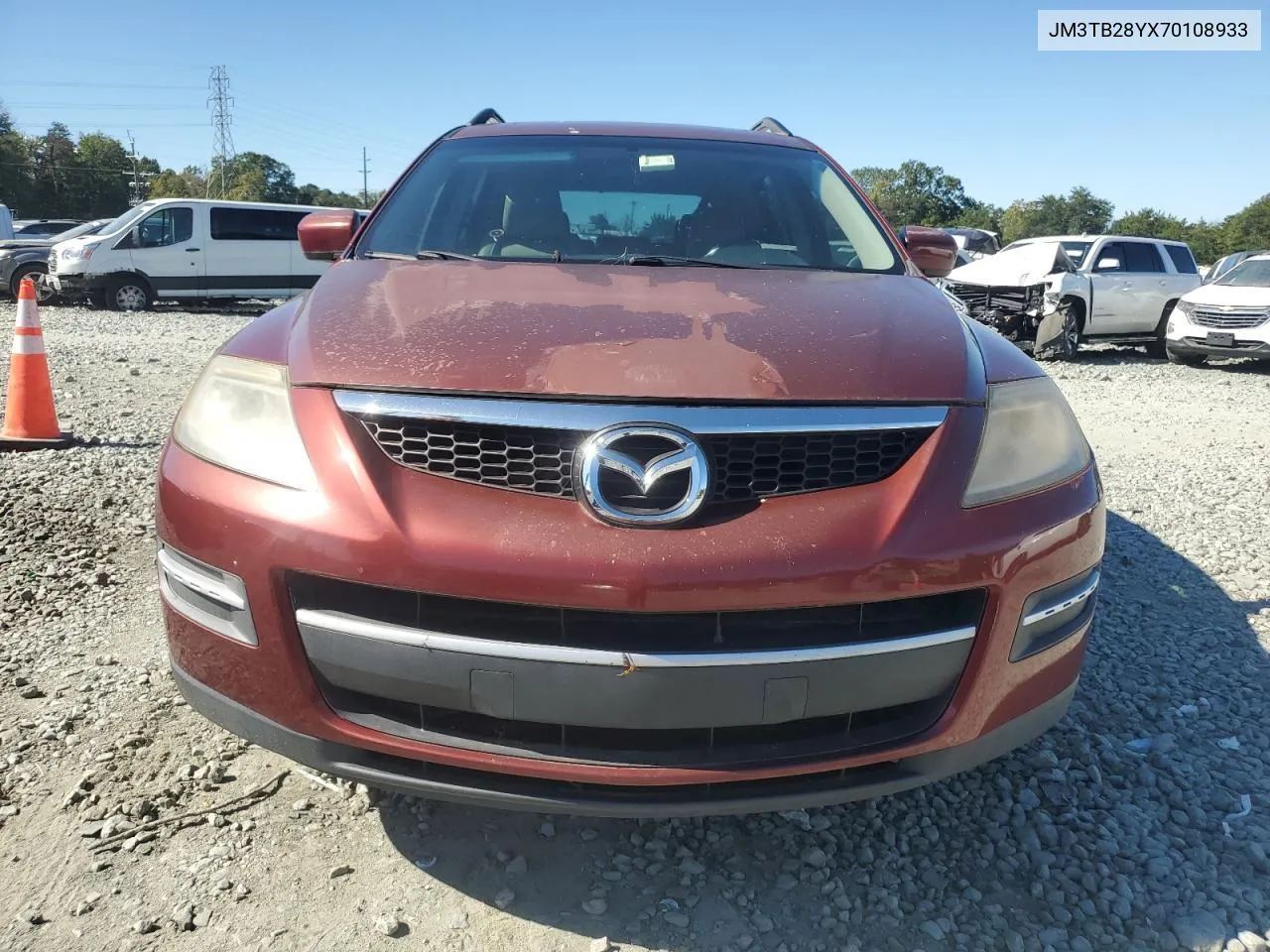 2007 Mazda Cx-9 VIN: JM3TB28YX70108933 Lot: 75075934