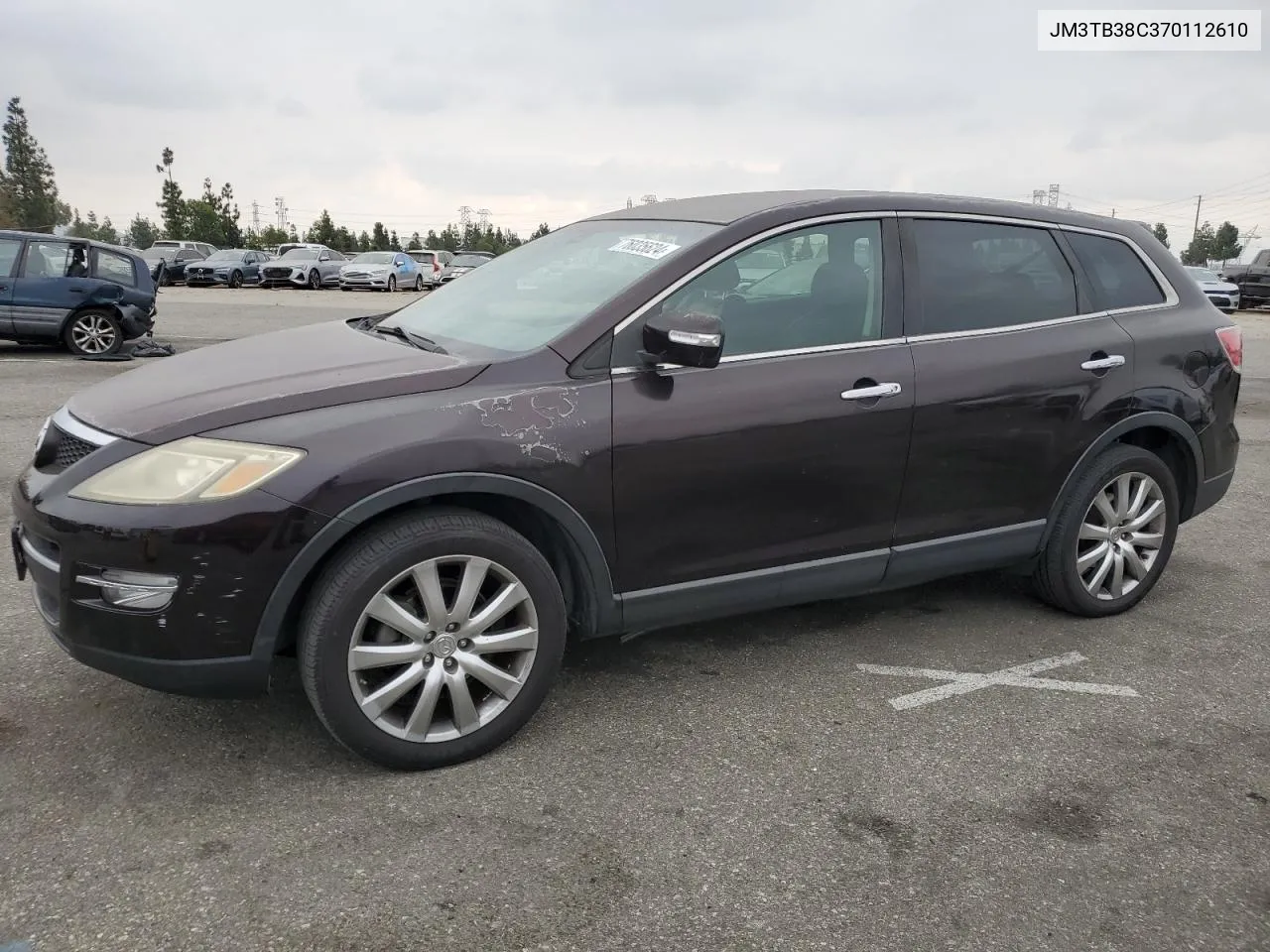 2007 Mazda Cx-9 VIN: JM3TB38C370112610 Lot: 76035624