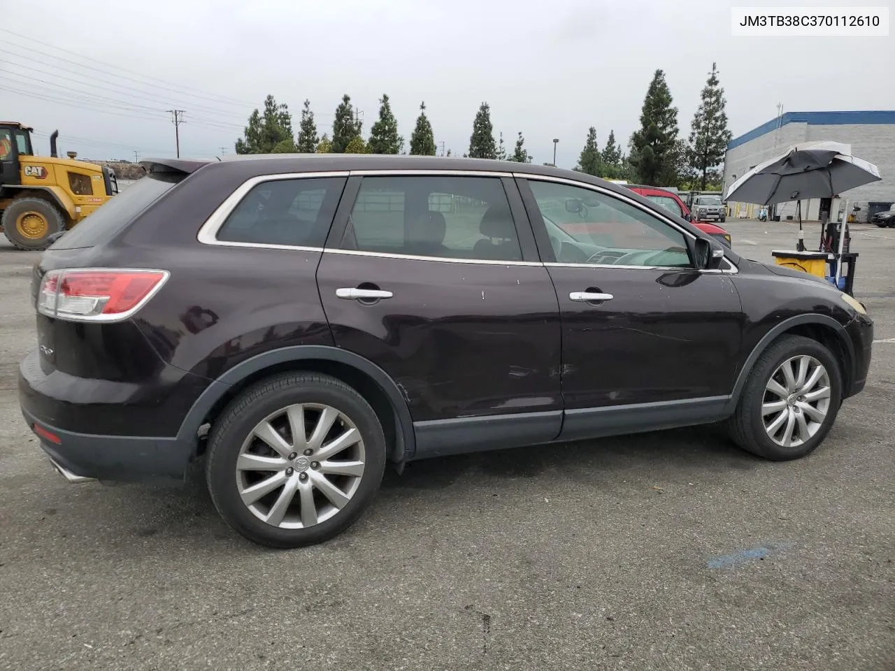 2007 Mazda Cx-9 VIN: JM3TB38C370112610 Lot: 76035624