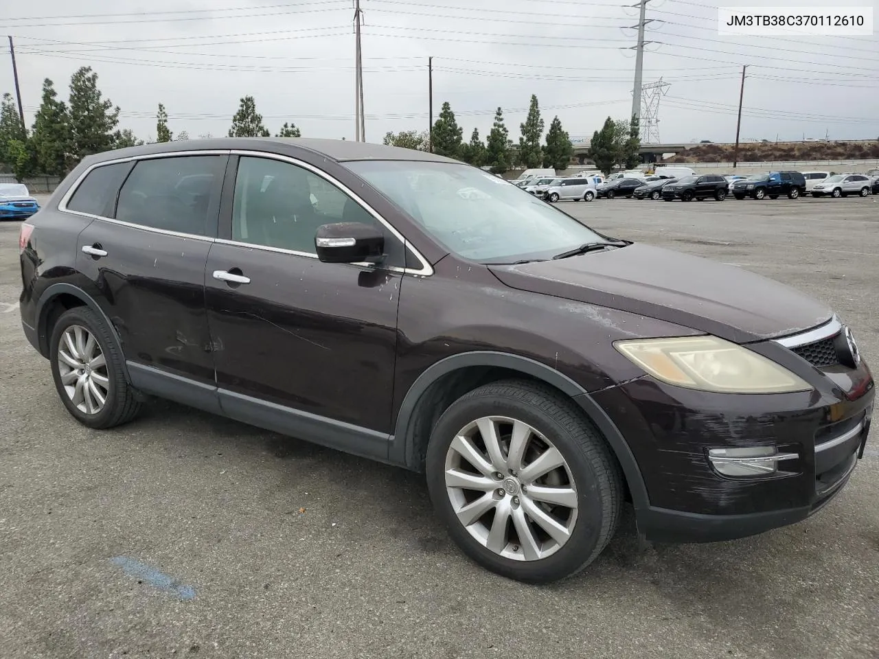 2007 Mazda Cx-9 VIN: JM3TB38C370112610 Lot: 76035624