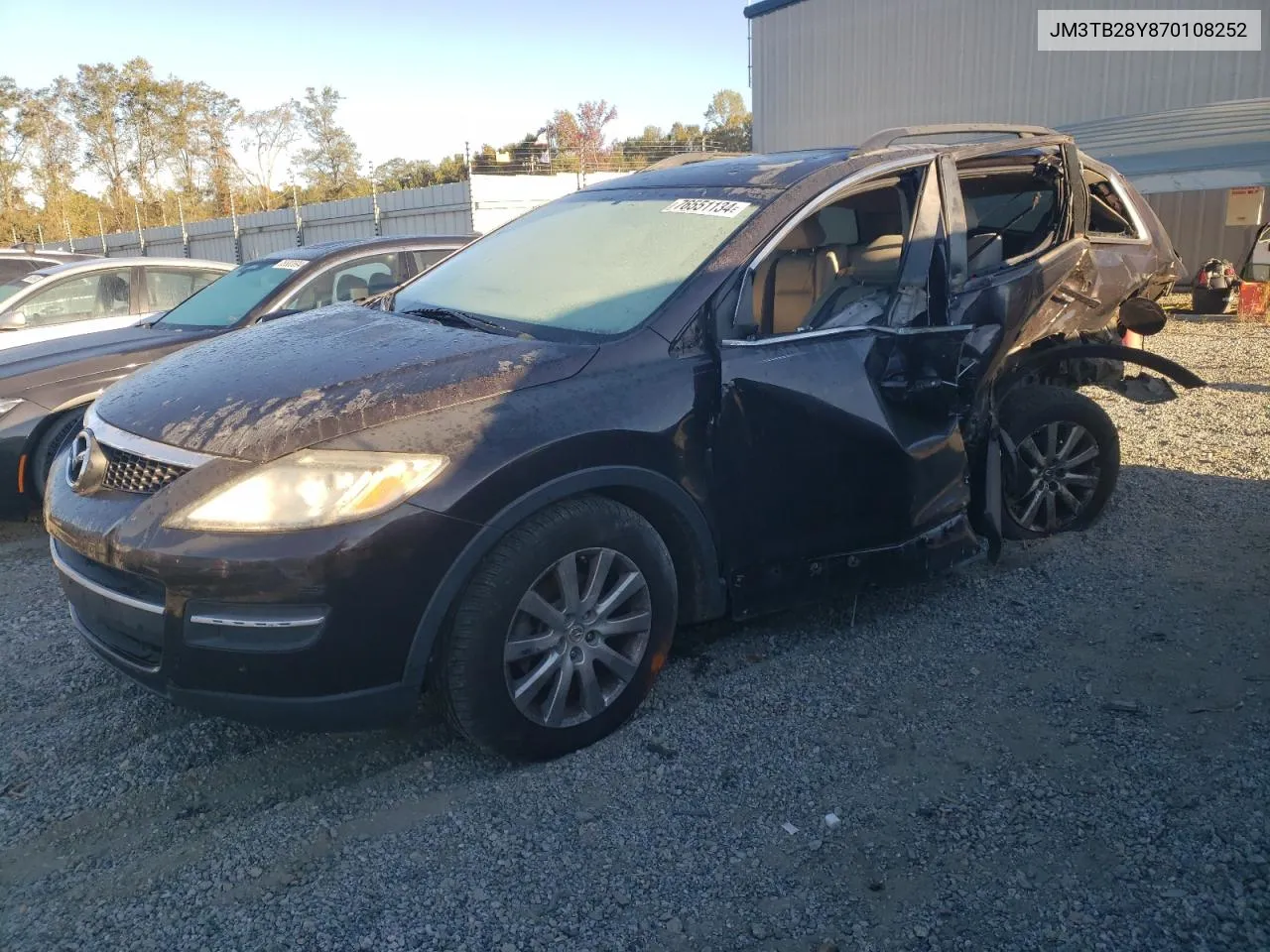 2007 Mazda Cx-9 VIN: JM3TB28Y870108252 Lot: 76551134