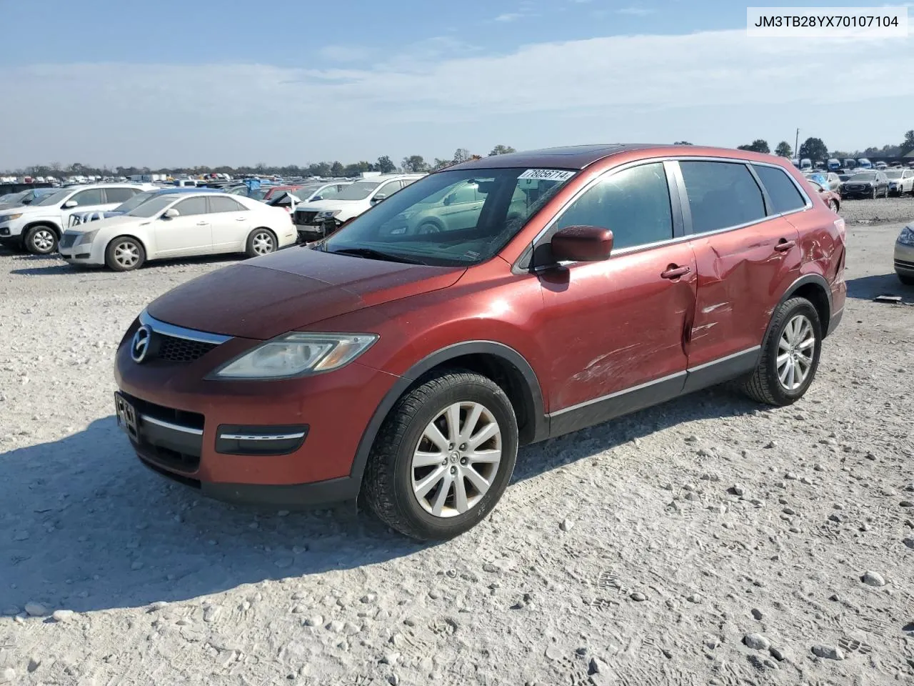 2007 Mazda Cx-9 VIN: JM3TB28YX70107104 Lot: 78056714