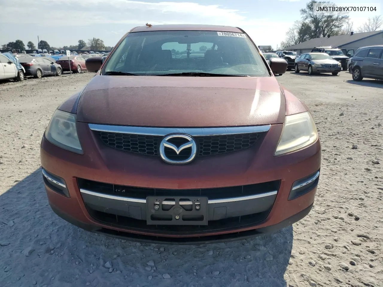 2007 Mazda Cx-9 VIN: JM3TB28YX70107104 Lot: 78056714