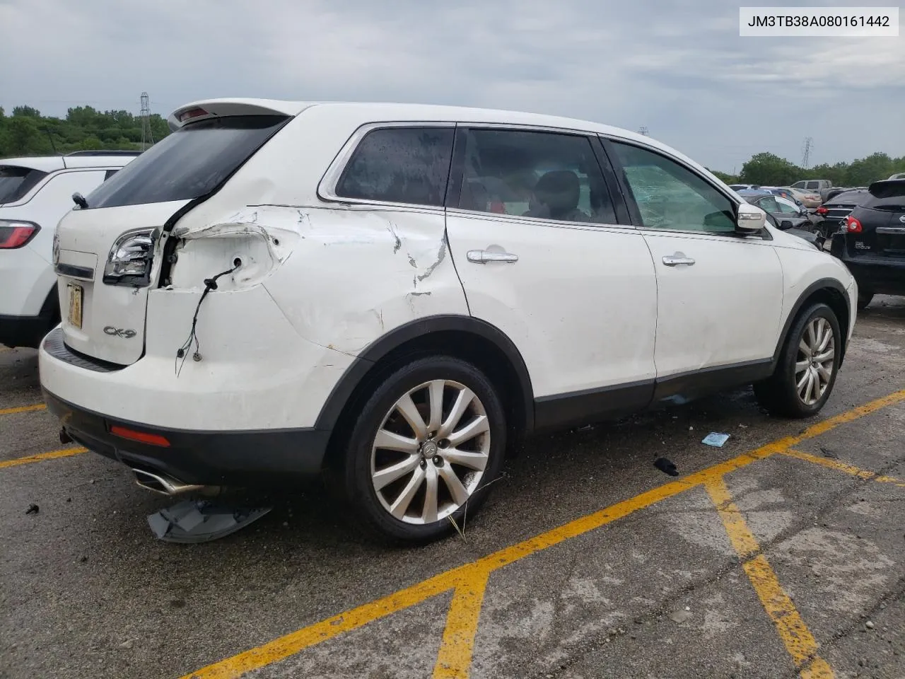 2008 Mazda Cx-9 VIN: JM3TB38A080161442 Lot: 60931634