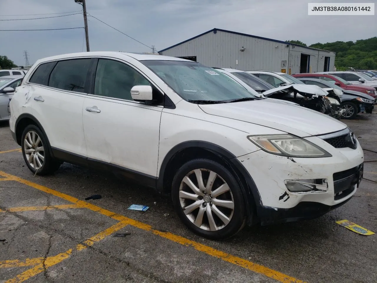 2008 Mazda Cx-9 VIN: JM3TB38A080161442 Lot: 60931634