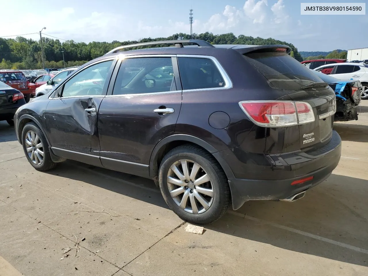 2008 Mazda Cx-9 VIN: JM3TB38V980154590 Lot: 72307564