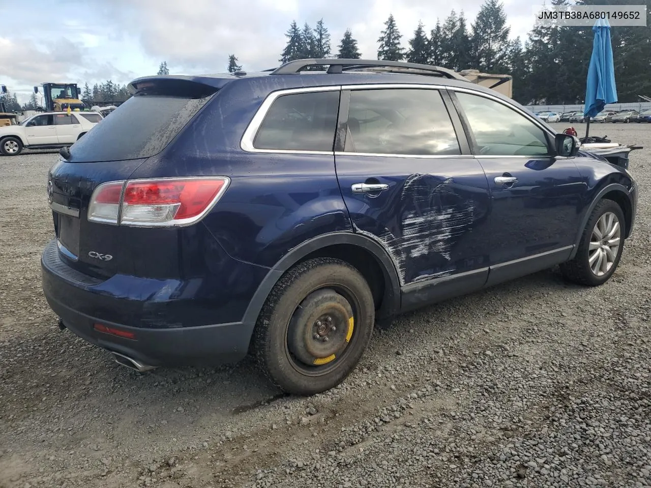 JM3TB38A680149652 2008 Mazda Cx-9