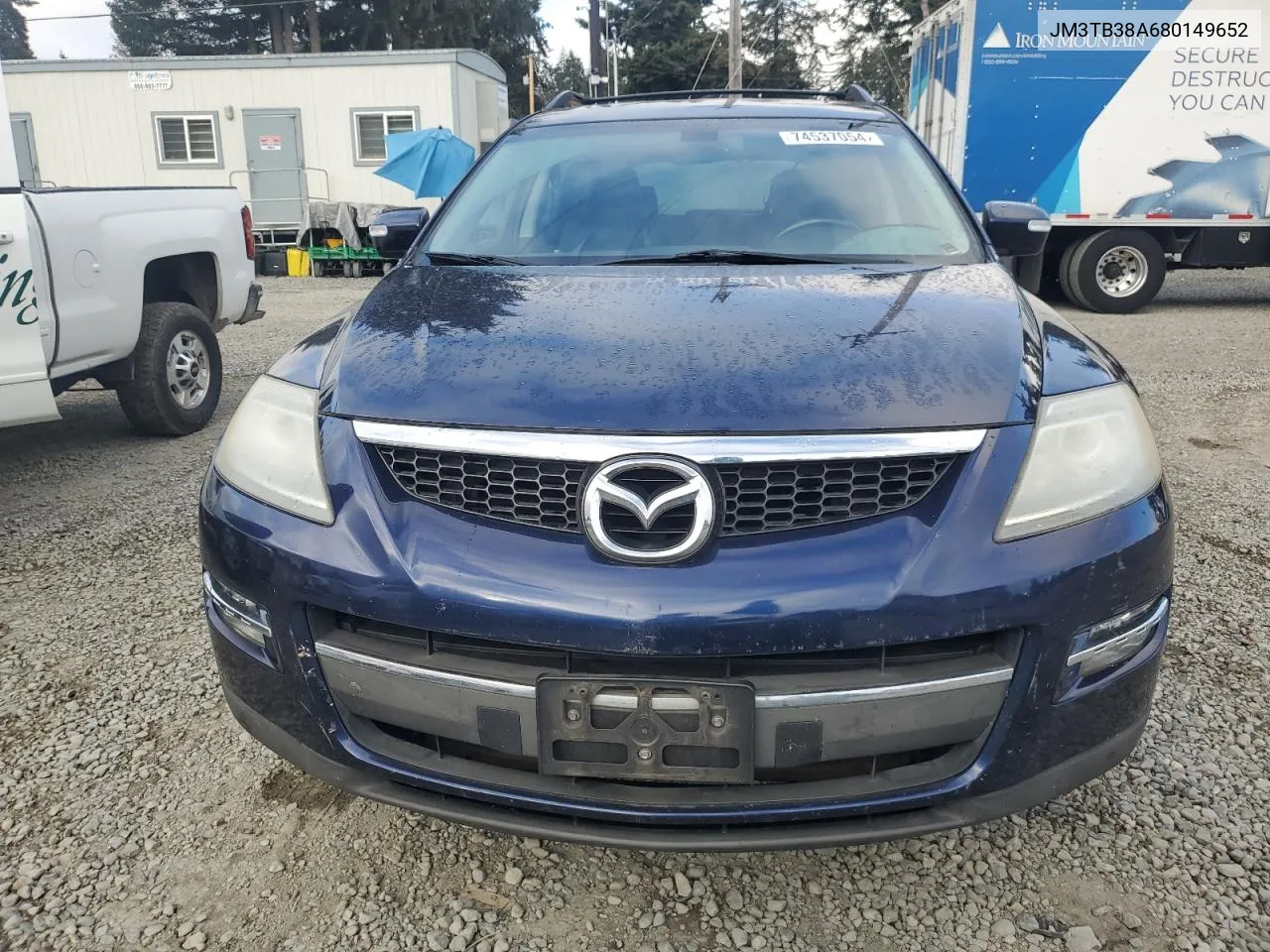 2008 Mazda Cx-9 VIN: JM3TB38A680149652 Lot: 74537054