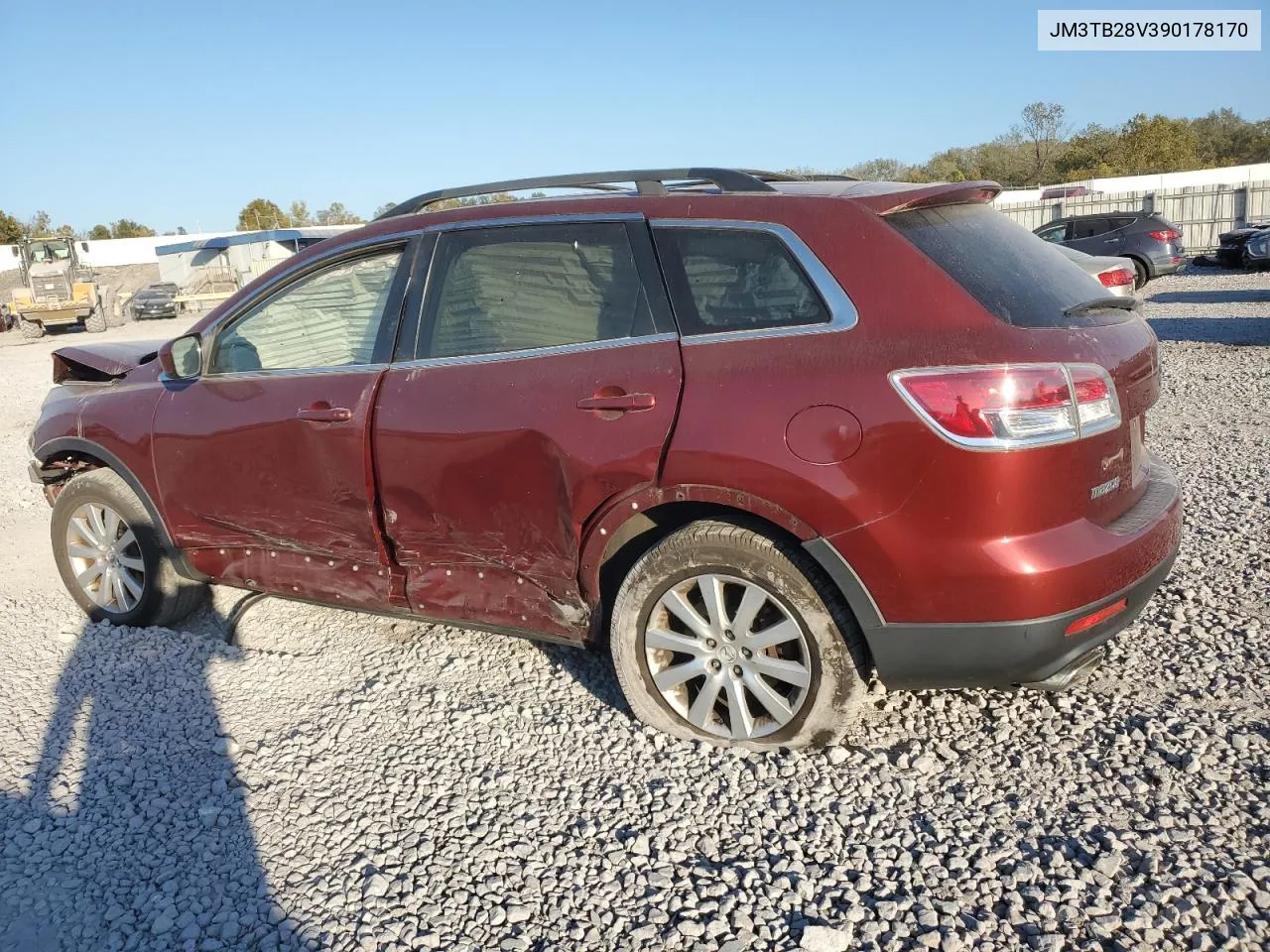 2009 Mazda Cx-9 VIN: JM3TB28V390178170 Lot: 77270154