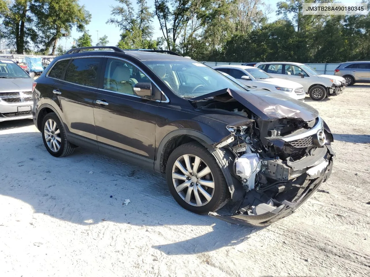 2009 Mazda Cx-9 VIN: JM3TB28A490180345 Lot: 77949834