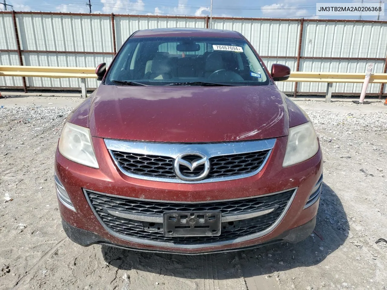 2010 Mazda Cx-9 VIN: JM3TB2MA2A0206368 Lot: 70467694