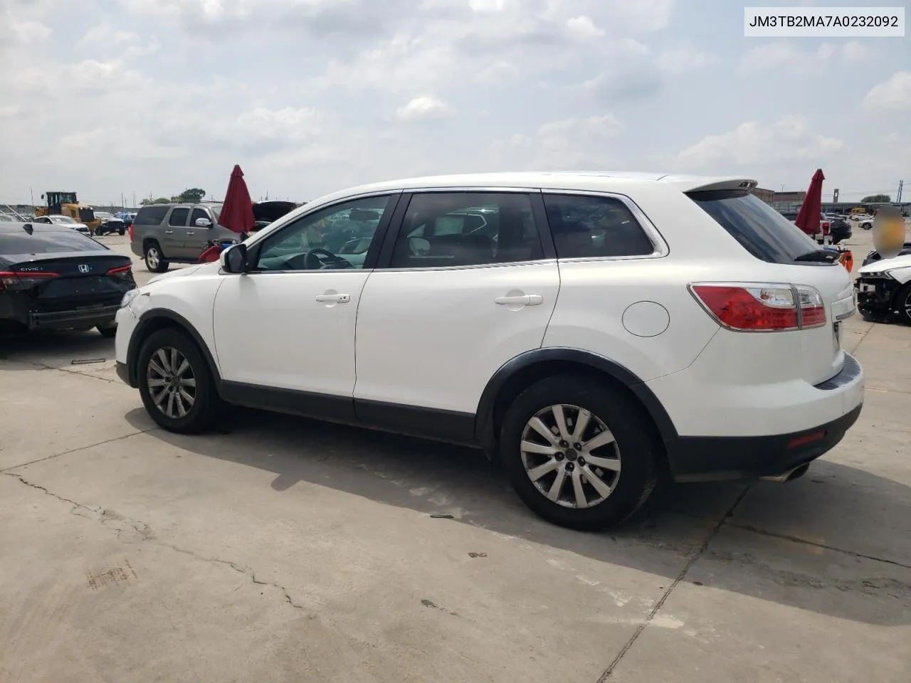 2010 Mazda Cx-9 VIN: JM3TB2MA7A0232092 Lot: 70630454