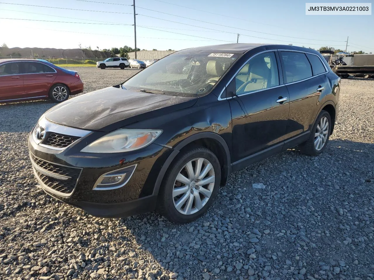 2010 Mazda Cx-9 VIN: JM3TB3MV3A0221003 Lot: 75119784