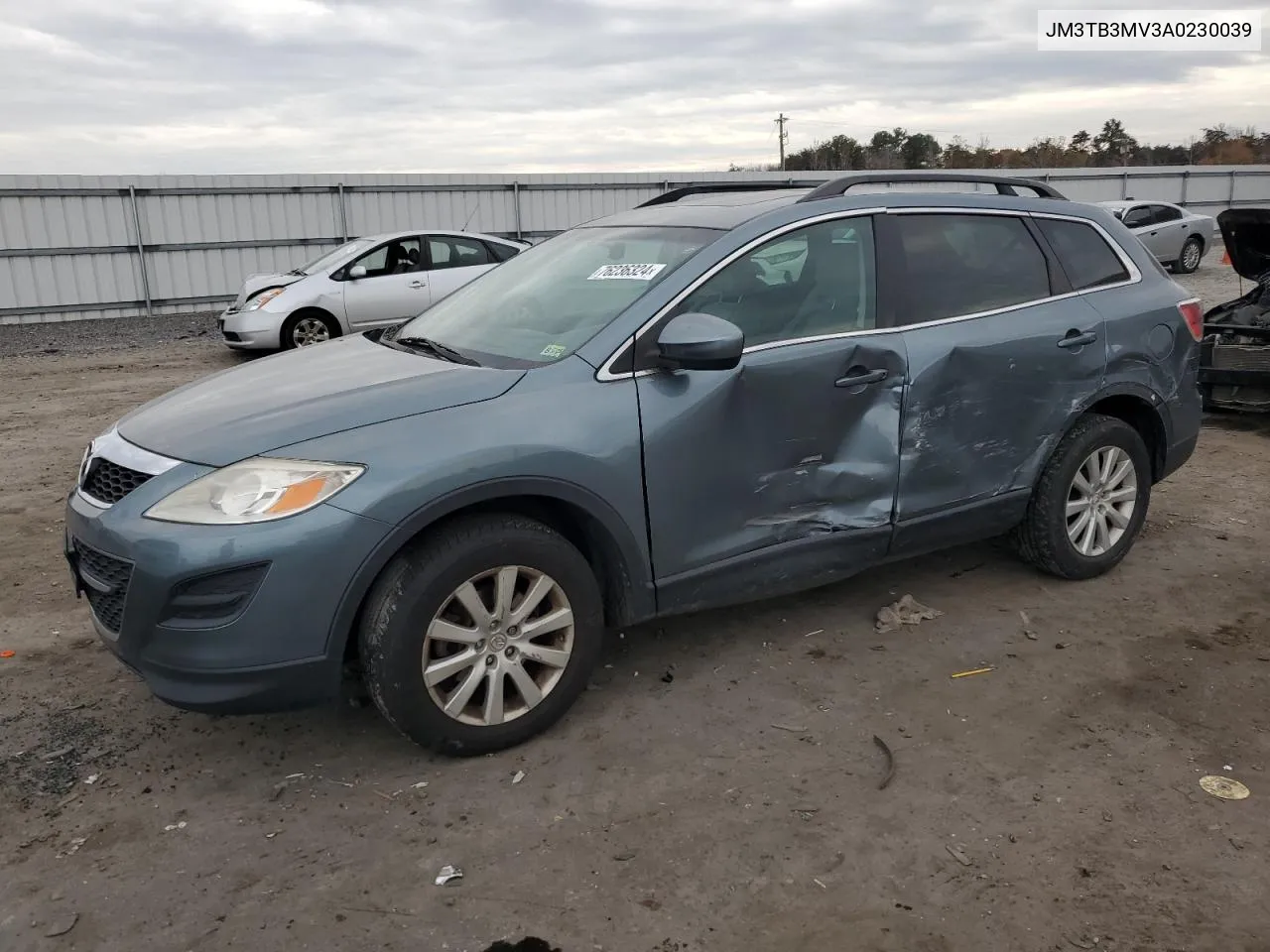 2010 Mazda Cx-9 VIN: JM3TB3MV3A0230039 Lot: 76236324