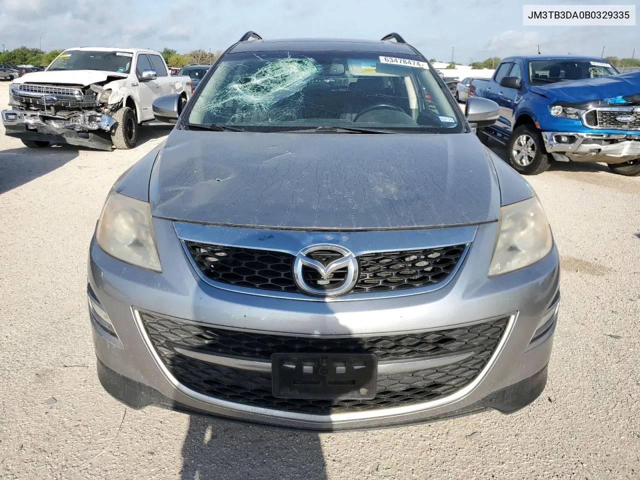 2011 Mazda Cx-9 VIN: JM3TB3DA0B0329335 Lot: 63478474