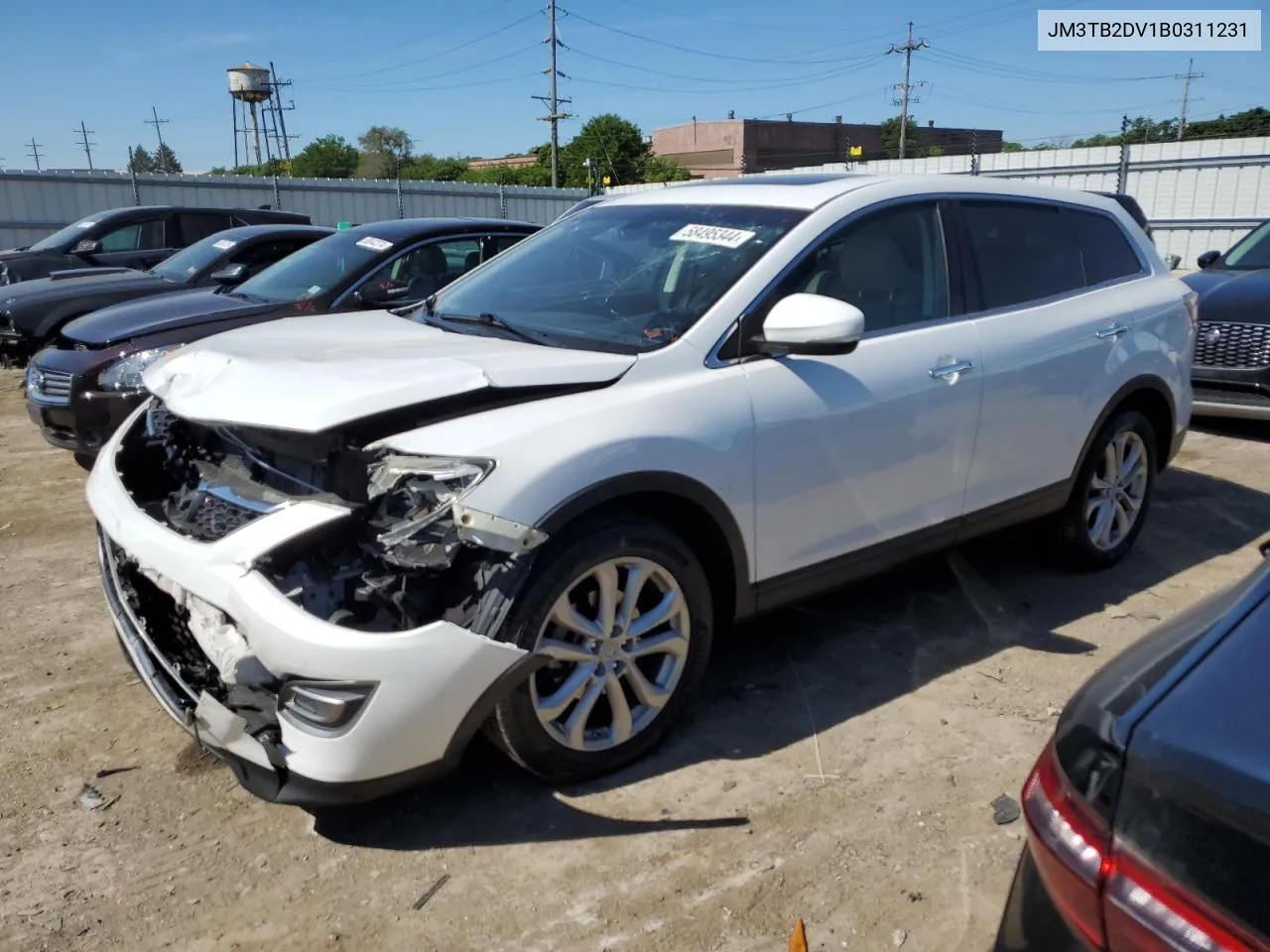 2011 Mazda Cx-9 VIN: JM3TB2DV1B0311231 Lot: 69095704