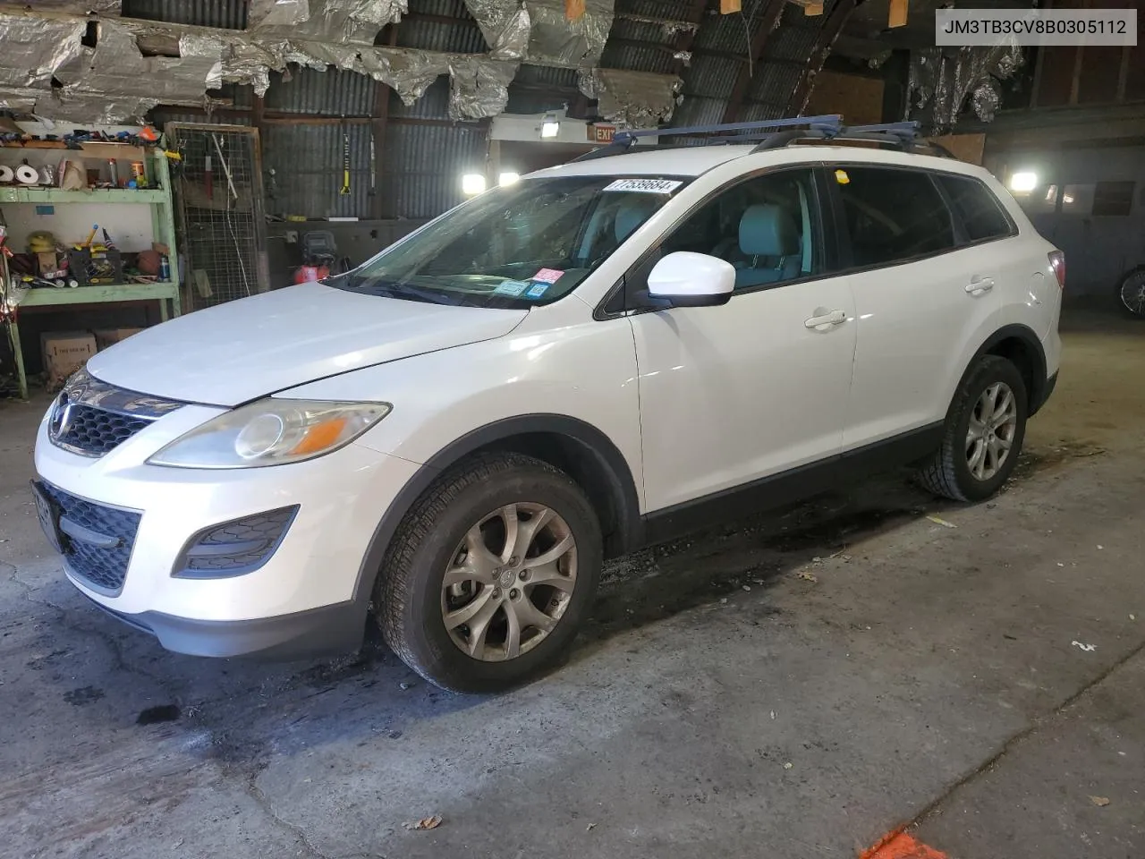 2011 Mazda Cx-9 VIN: JM3TB3CV8B0305112 Lot: 77539684