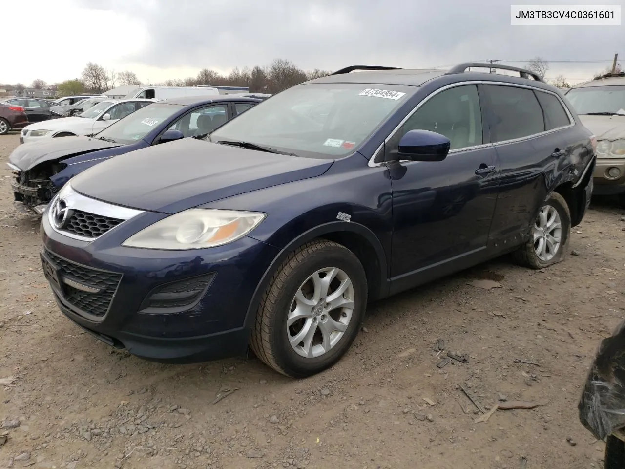 2012 Mazda Cx-9 VIN: JM3TB3CV4C0361601 Lot: 47344954