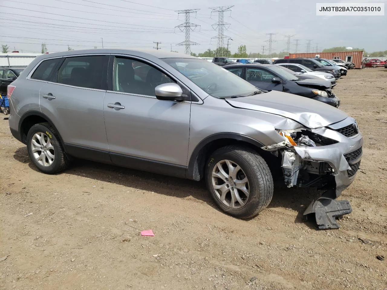 2012 Mazda Cx-9 VIN: JM3TB2BA7C0351010 Lot: 53233304