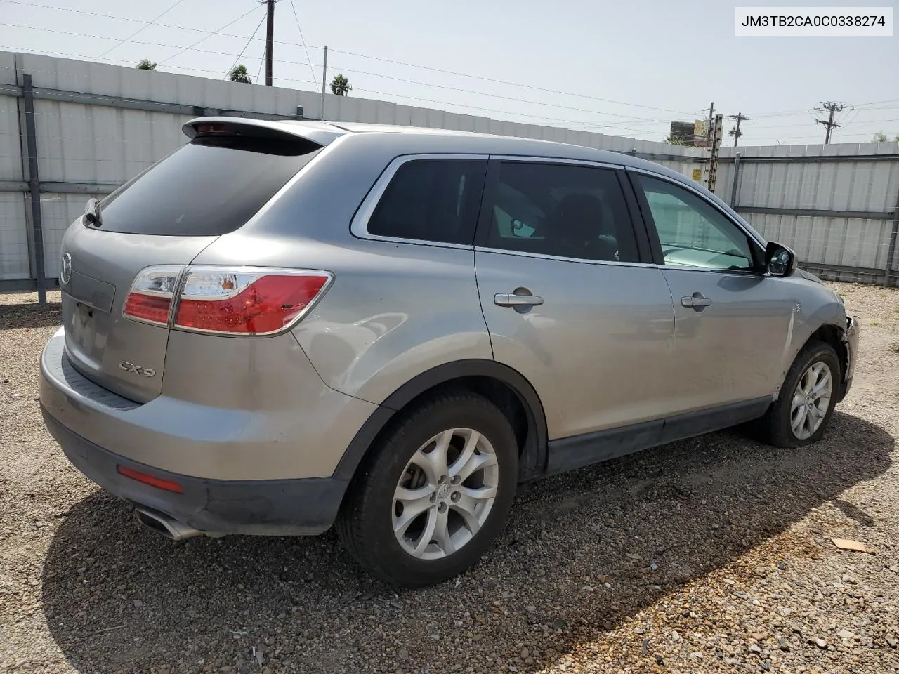 2012 Mazda Cx-9 VIN: JM3TB2CA0C0338274 Lot: 62706164