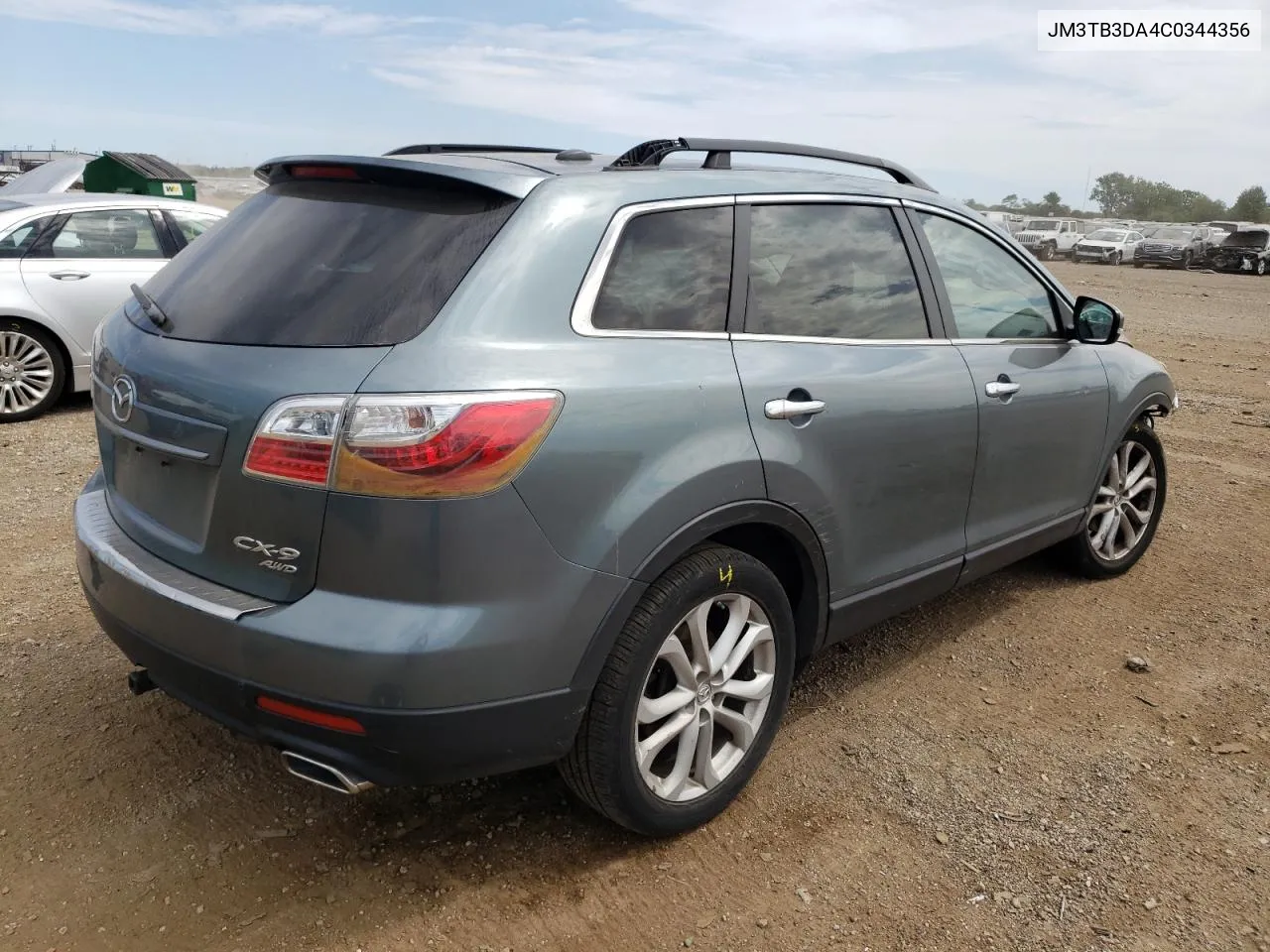 JM3TB3DA4C0344356 2012 Mazda Cx-9